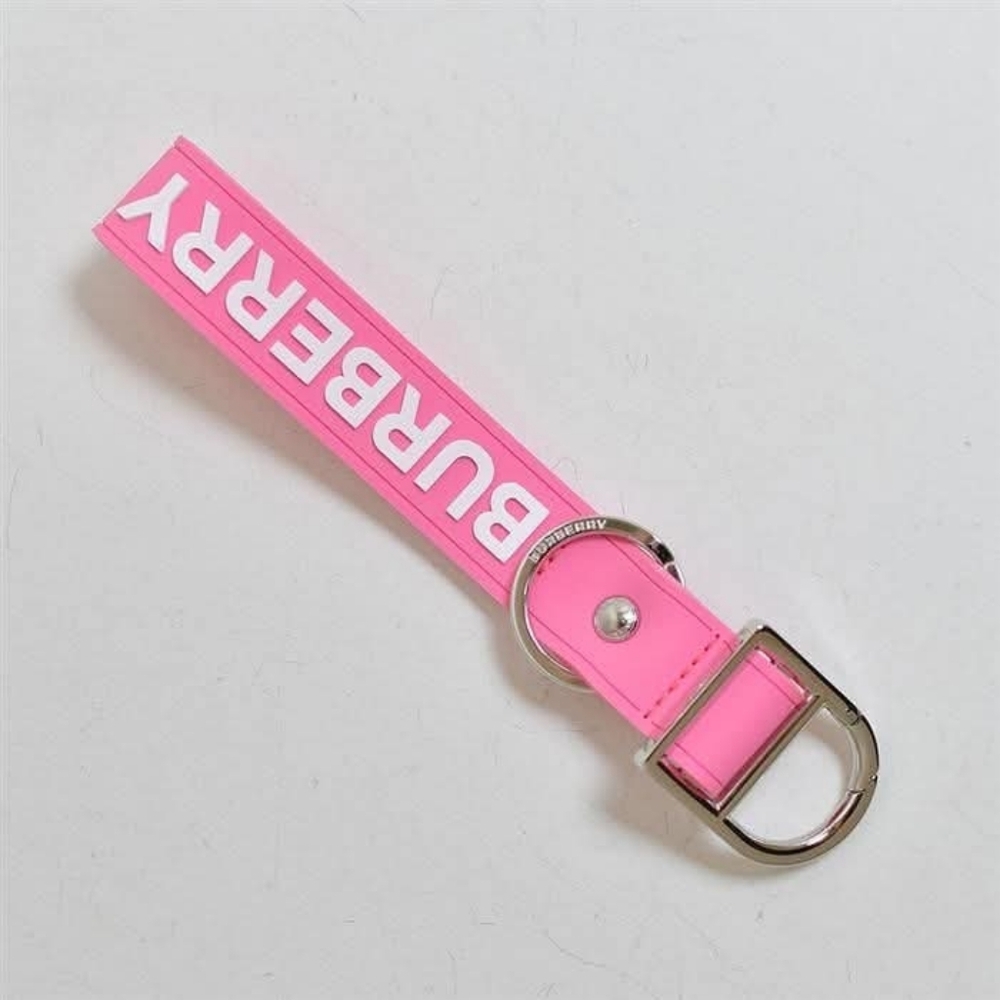 Burberry Logo Silicone Keyring and Charm - Picture 2 of 13